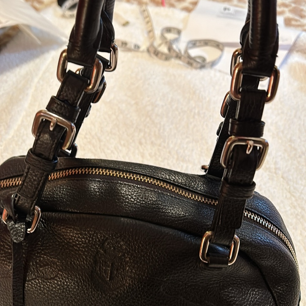 Authentic PRADA Tessuto Print Bowler Bag - Picture 4 of 13